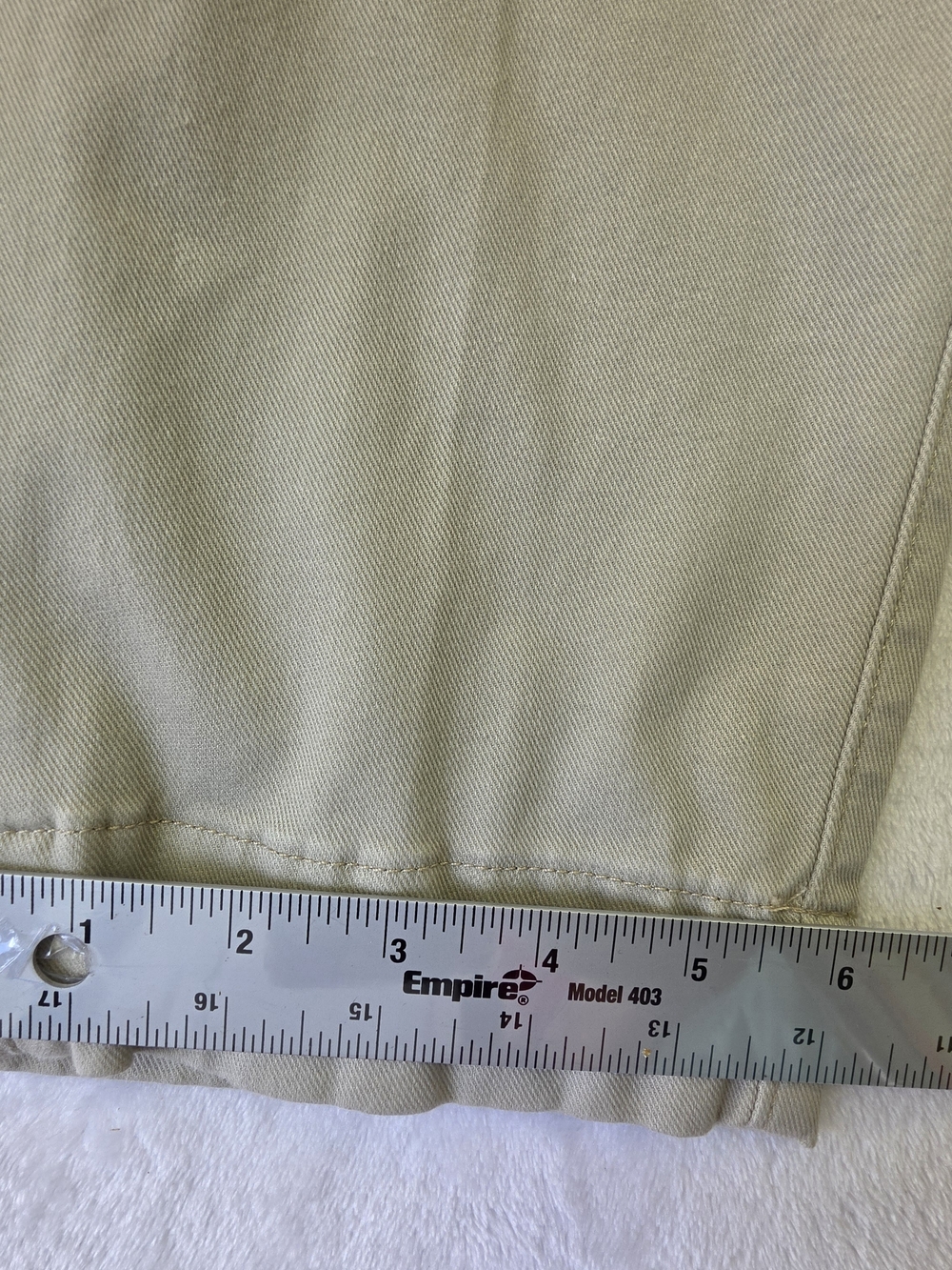 Spanx Slim Straight Pants Beige Stretch High Rise Pull On Women Small - Picture 9 of 11